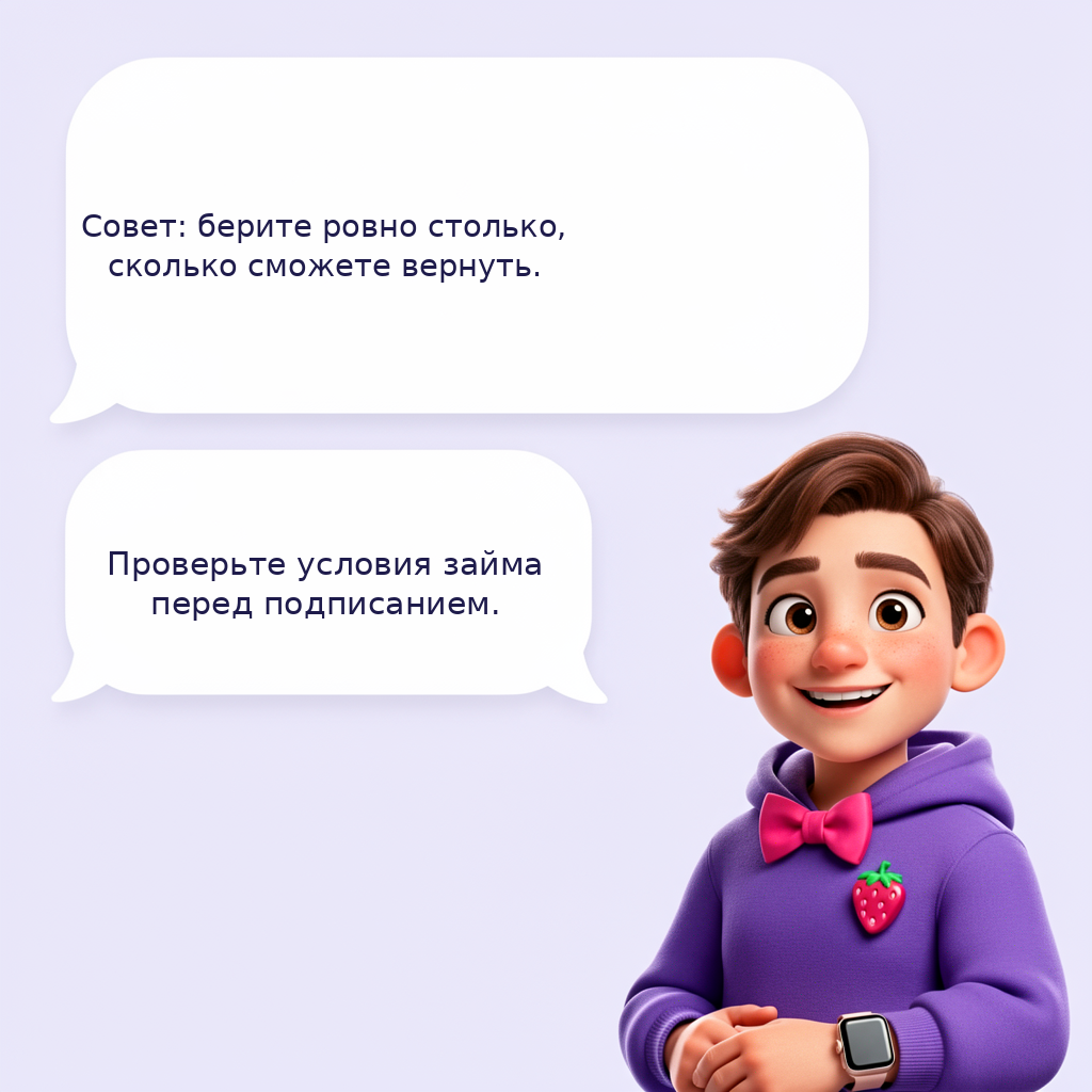 ВК-бот по займам — помощник Клубника Займ